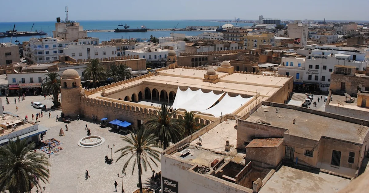 Maison traditionnelle à Kairouan avec cour intérieure