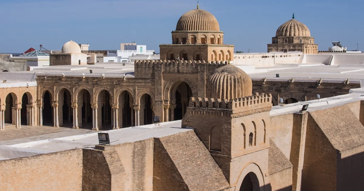 Maison traditionnelle rénovée dans un quartier résidentiel de Sfax