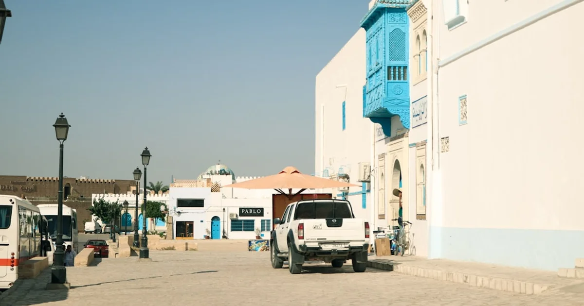 Villa traditionnelle djerbienne avec menzel et jardin